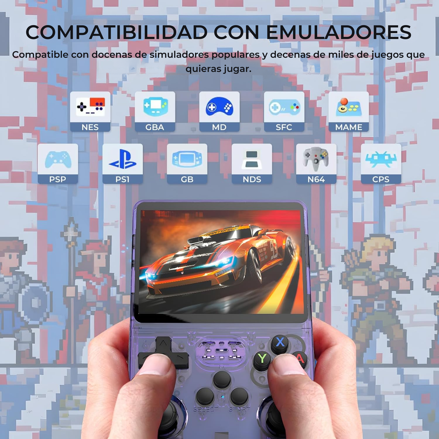 Consola Retro Portátil R36S +20.000 Juegos